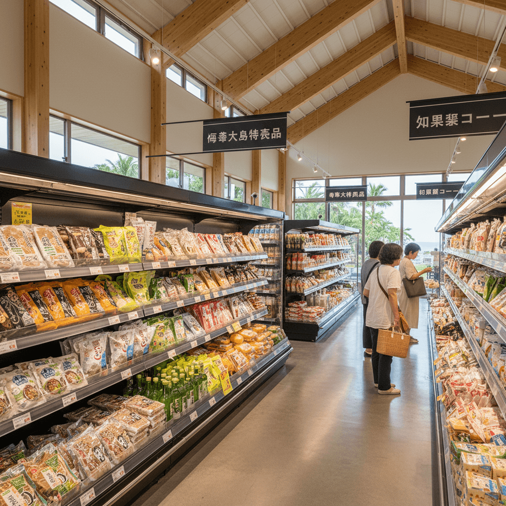 奄美大島のスーパー完全攻略!旅行者のための賢い買い物ガイド